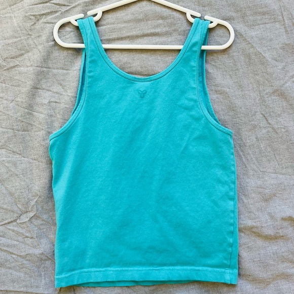 Aritzia turquoise, tank top - Picture 2 of 2